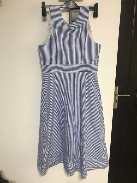 Rochie cu dungi uterque zara marime M rochie noua zara cu dungi M