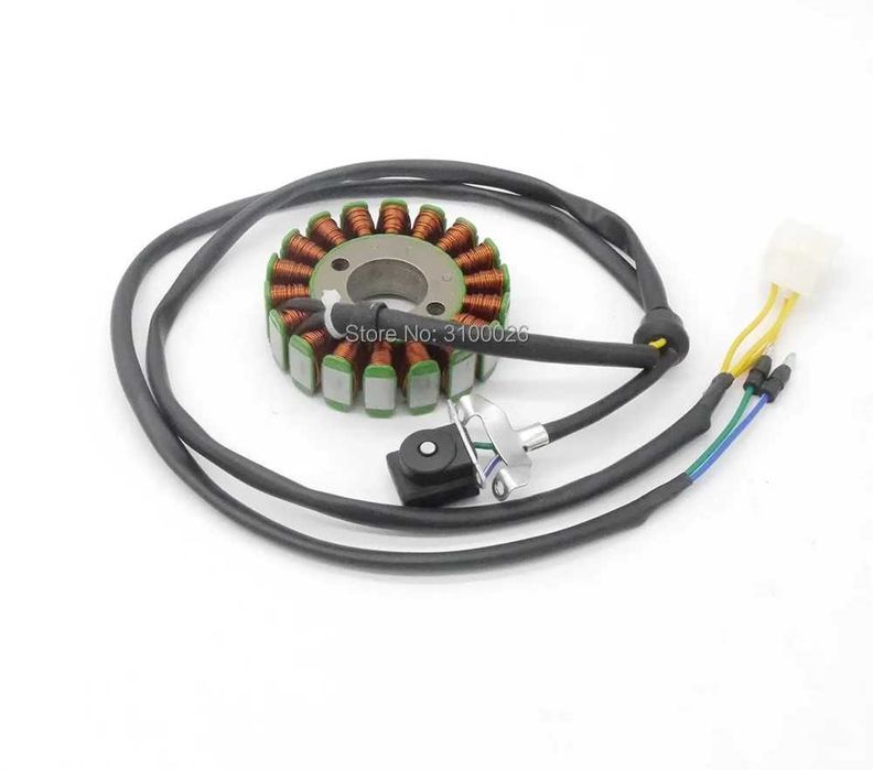 Статор плочка с 11 / 18 бобини 200W / 250W мотоциклети и АТВ