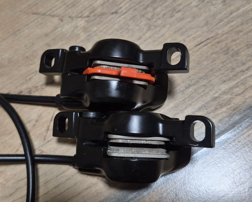 Set frâne hidraulice Shimano MT501 + MT500 NOU