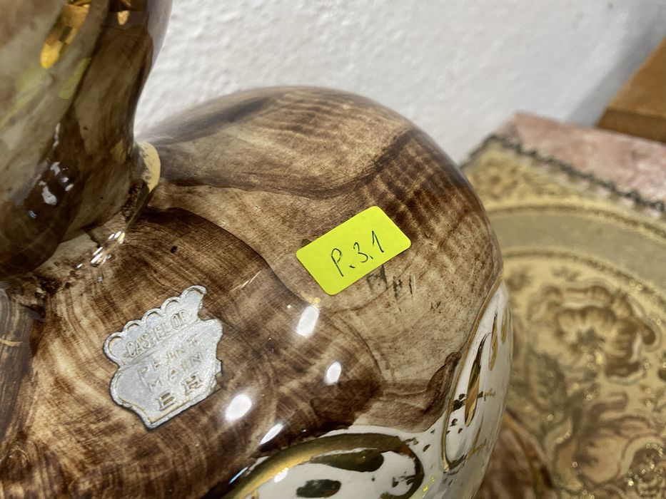 Голяма белгийска кана от порцелан ваза