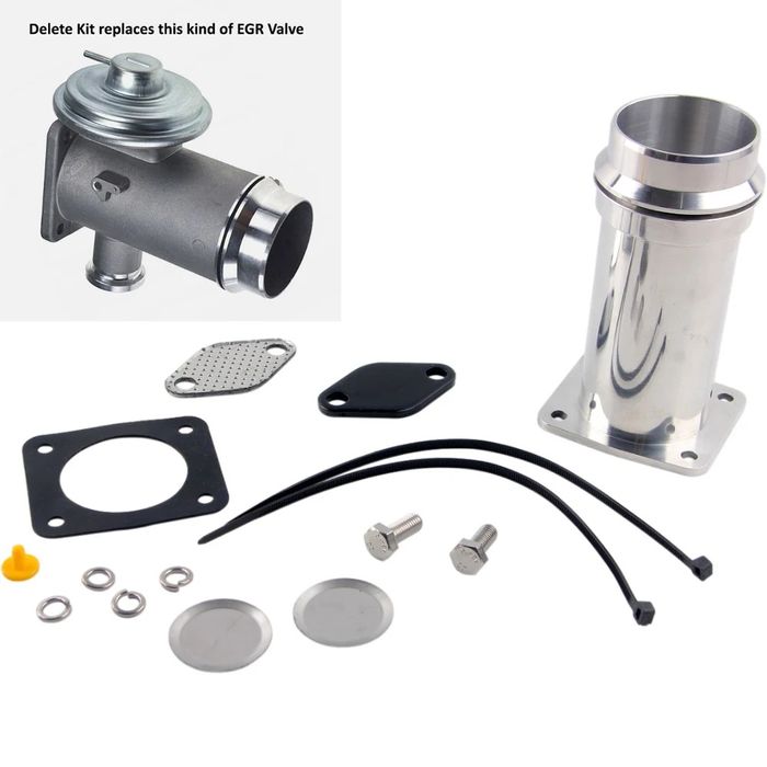 Егр заместител рейспайп  egr removal егр BMW E90 E60 E61 E83 M47N2 M57