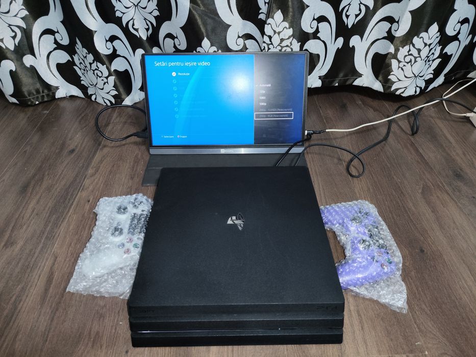 PlayStation 4/PS4 Pro 4K 112 Jocuri/FC 26/GTA/NFS/Minecraft (Orice Joc Gratis)
