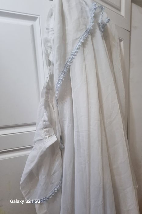 Белая тюль готовая