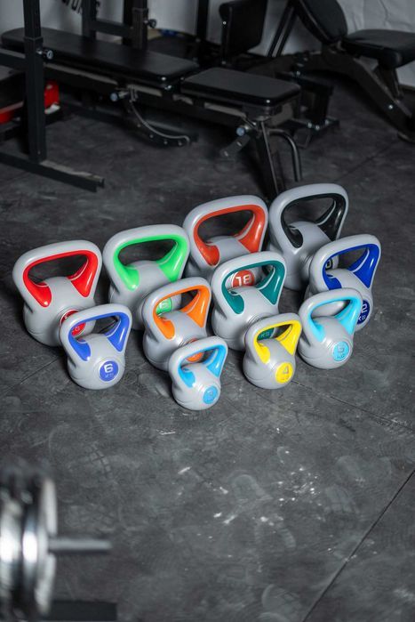 Suport Echipat Cu Kettlebell Stylish - 113 Kg