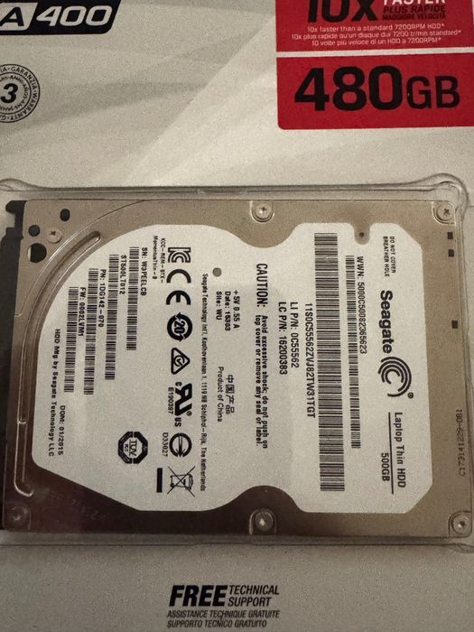 Kingston solid-state drive 480GB