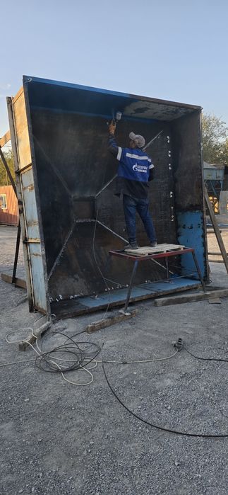 Бункер  для песка клинекца