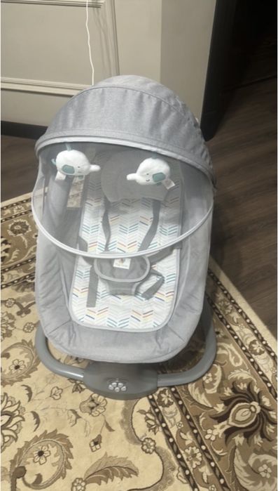 Шезлонг Mastela (серебристый)