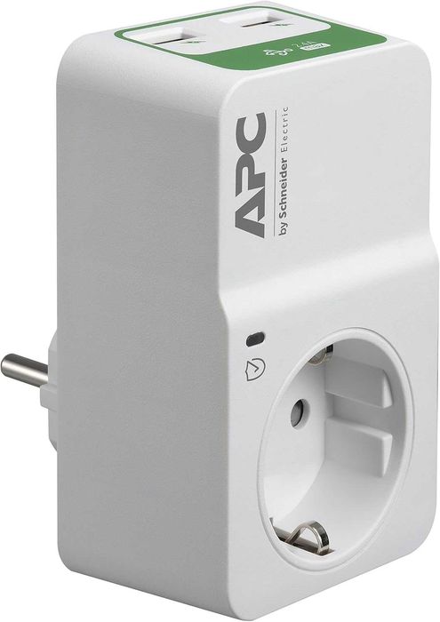 Предпазител, контакт от пренапрежение 2x USB, 2 модела, Германия