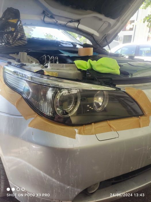 Химическо полиране на фарове.