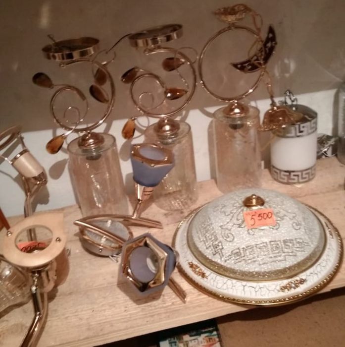 Расспродажа -50% на новые столы и люстры и бра