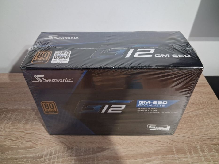 Sursă PC Seasonic GM-650, 650W, 80 PLUS GOLD, sigilată