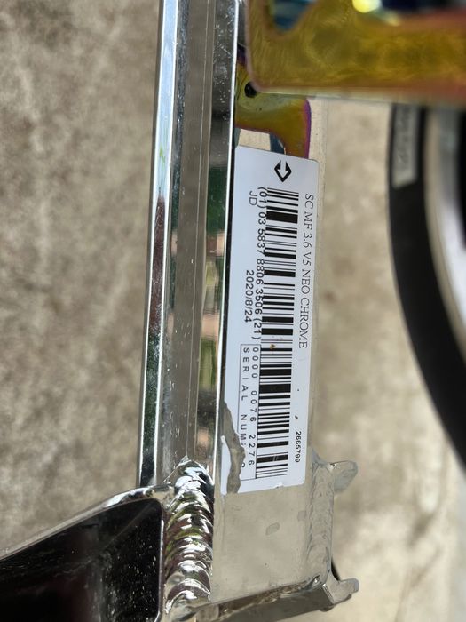 Тротинетка за трикове Oxelo MF3.6 V5 CHROME