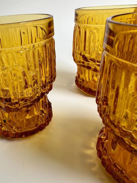 Италиански винтидж чаши 1970s Bormioli Parma