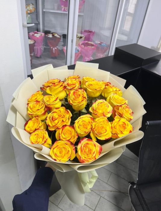 Цветы розы букеты