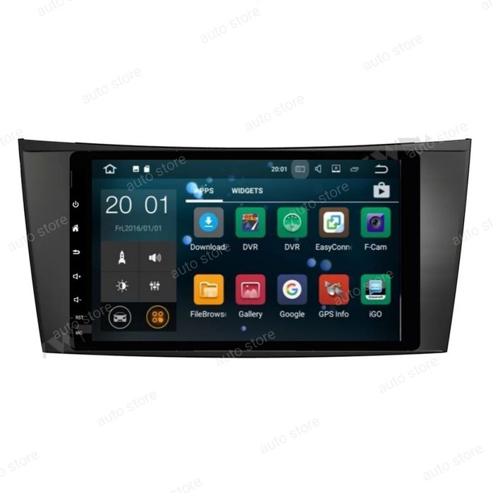 Мултимедия ANDROID C class w211 w219 CLS vito андроид навигация камера