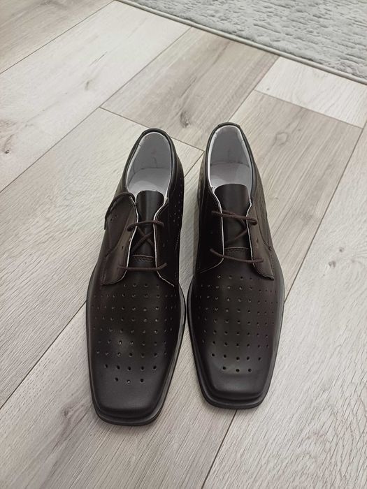 Pantofi piele noi (cadre militare)