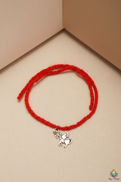 Подвески Подковы на красной иерусалимской нити