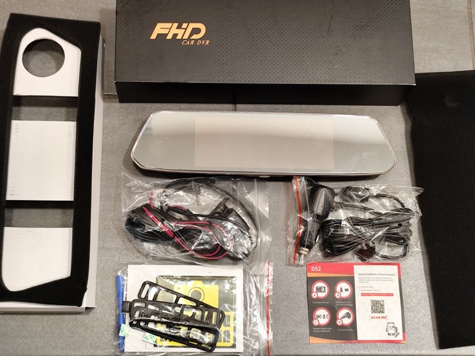 TOGUARD CE35 / Огледало / Камера / Видеорегистратор / DVR