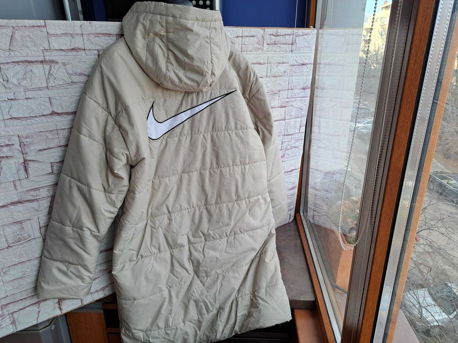 мъжко яке,зимно дълго яке,шуба,Nike,найк