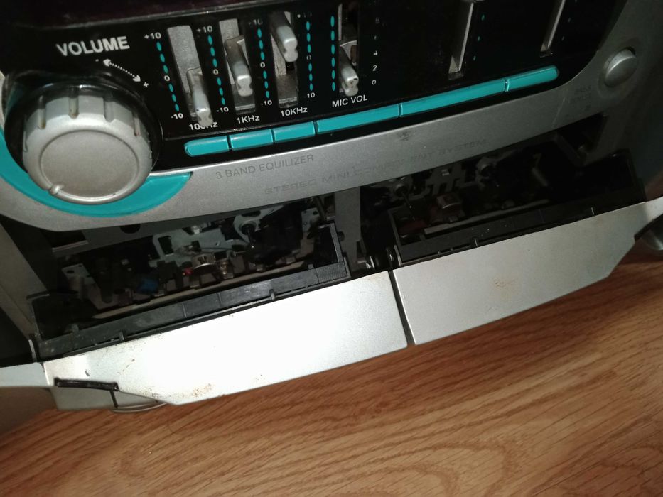 Radio casetofon dublu Domotec