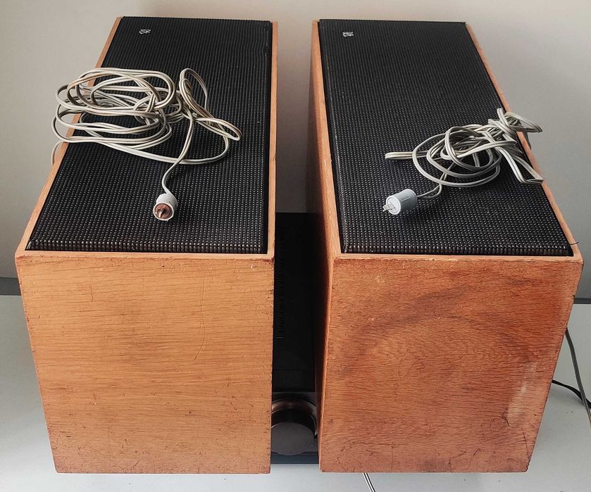 Beovox 1000 Teak boxe 2 cai 4 ohmi 10W arta colectie lemn tec boxe