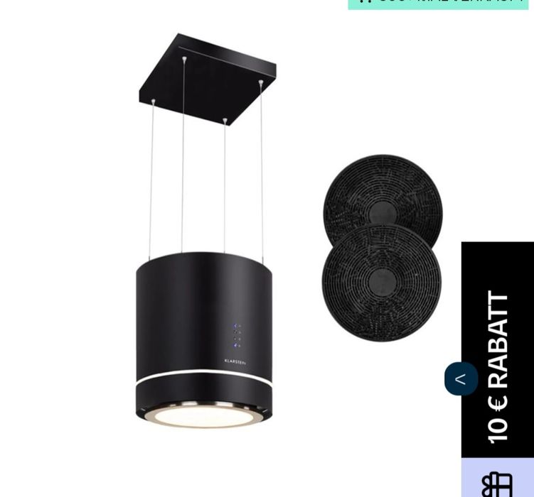 Кръгъл абсорбатор Klarstein 170w