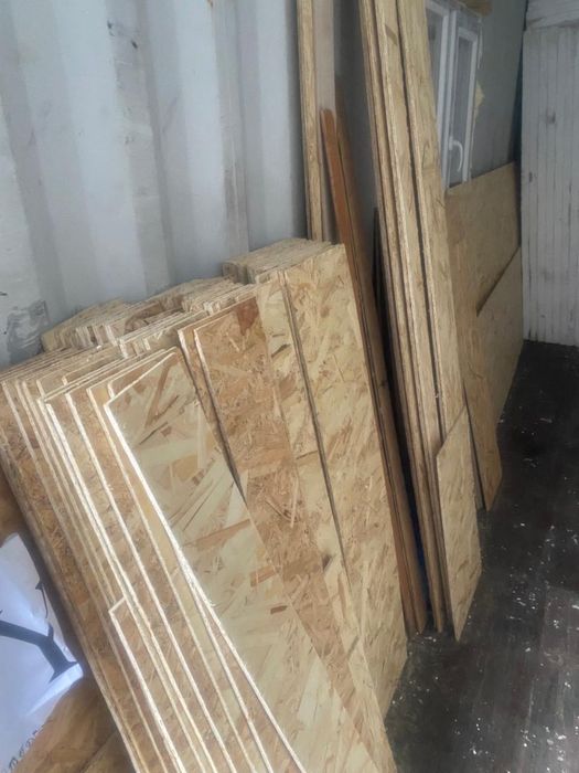 Обрезки - ОСБ, OSB, 9 mm, продам недорого.