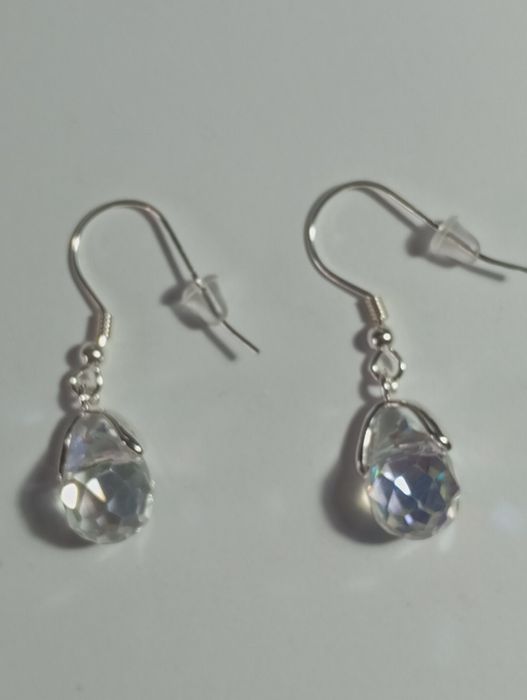 Set cercei și colier argint 925 și Swarovski