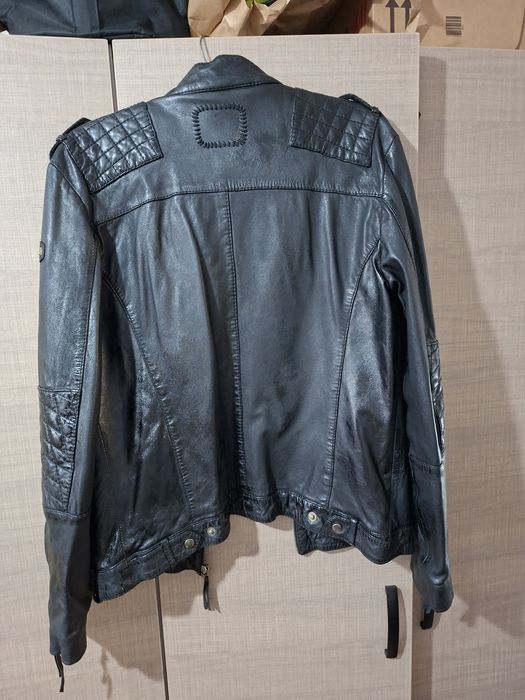 Geaca piele, Tigha,mărimea xl