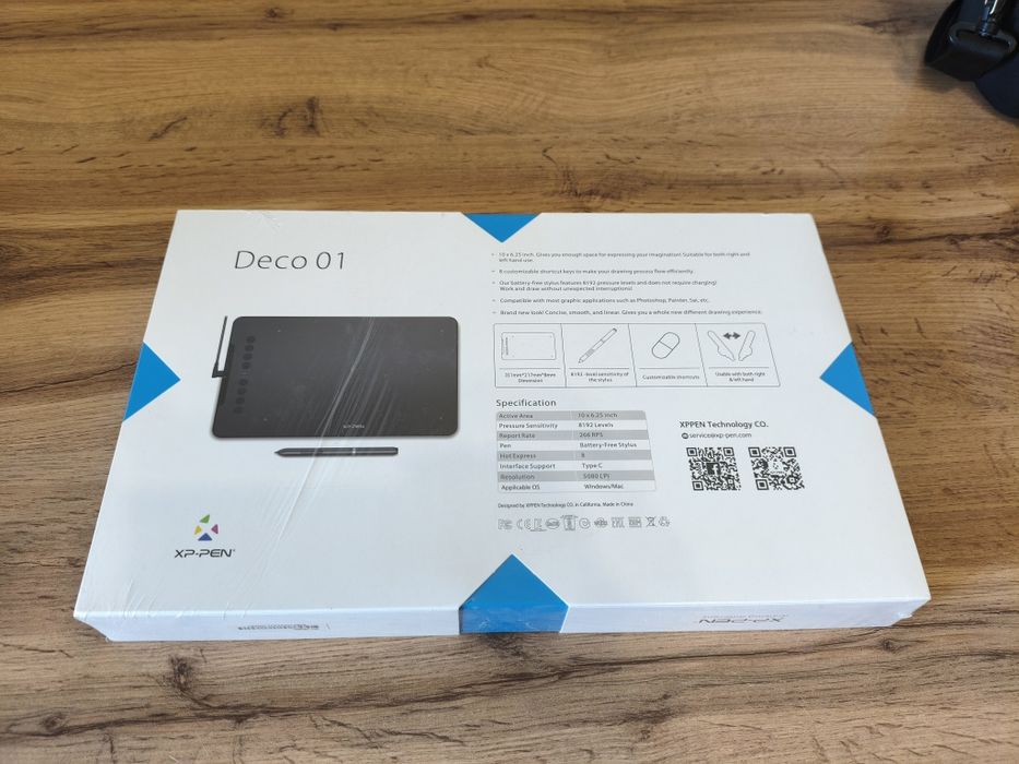 Xp pen deco 01 графический планшет