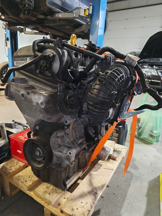 VW 1.5 TSI ACT T-ROC двигател – окомплектован  – за ремонт / донор