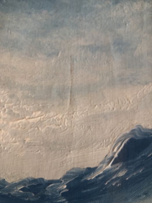 Картина зимна