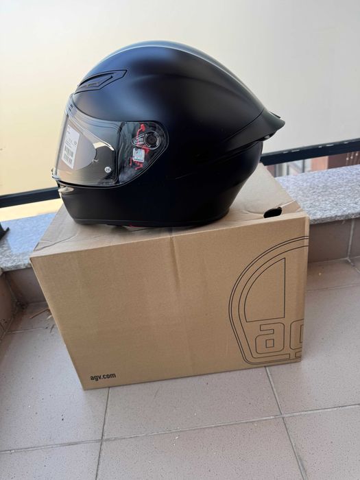 Каска AGV K1 S Black Mat - размер S 55-56