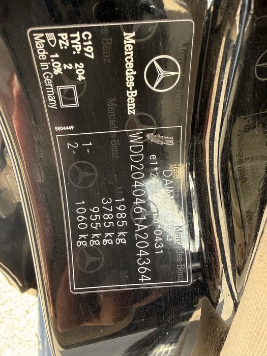 Mercedes C class w204 c200