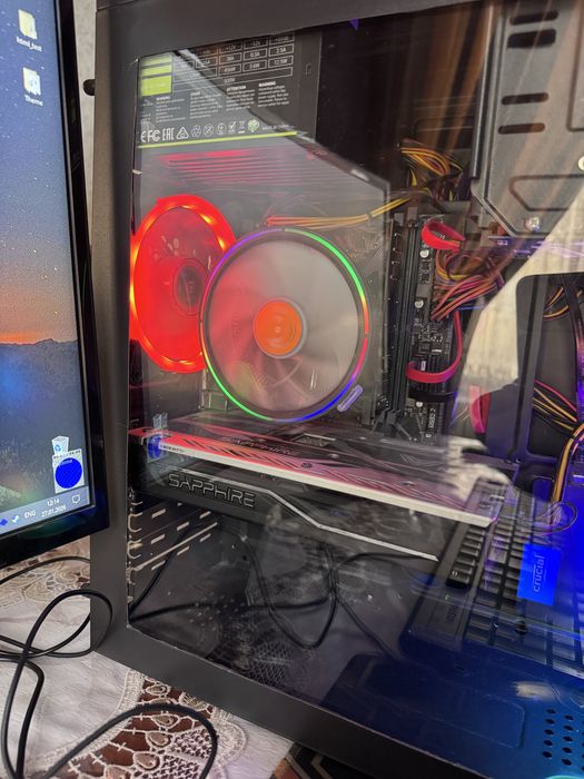 I 3 10100f опиративка 8 gb видео карта 4gb блок 500 wat ssd 256 1 tr