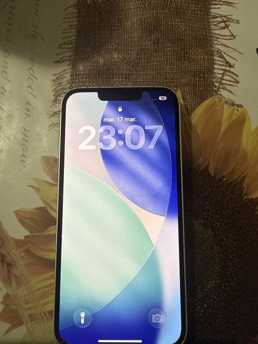 Iphone 14 de vanzare 128 Gb alb