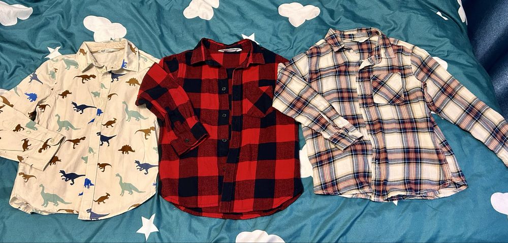 Lot cămăși H&M , m 122