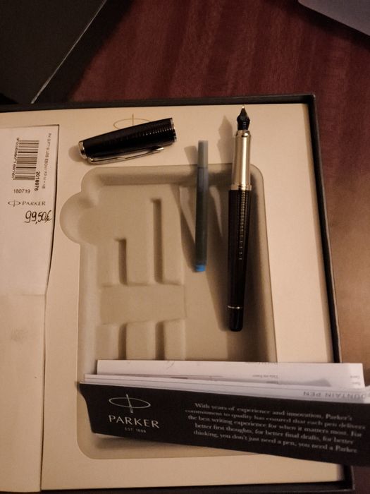 Подарочный набор ручка Parker (оригинал, подарок Европы)