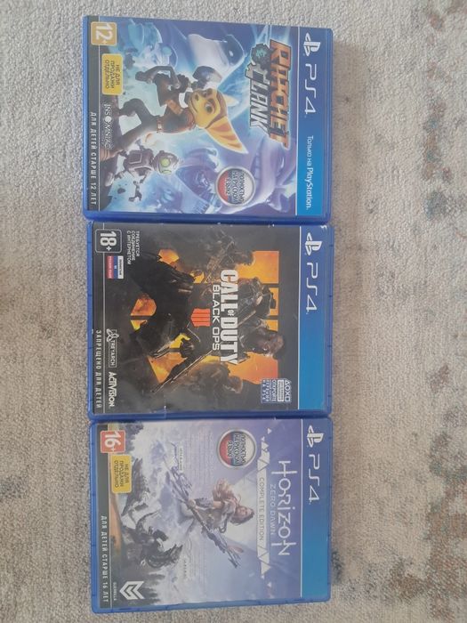 Продам игры на пс 4