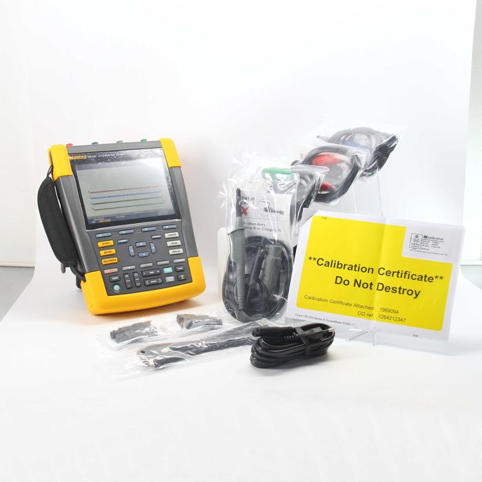Osciloscop Fluke ScopeMeter 190-504-III Series III 500MHz 4 Canale 5GS/s Nou - OBIECT NOU - Amanet Fresh Cash Galati