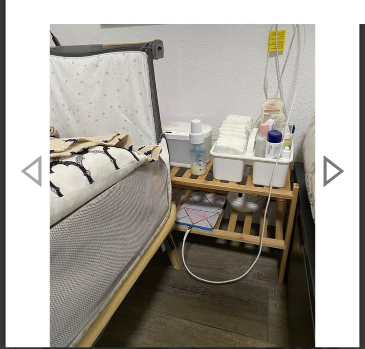 Дървен стелаж за обувки