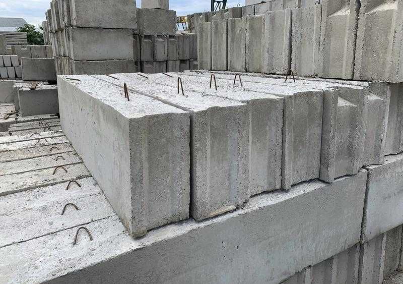 Лоток ЛК, Бордюр дорожный, Фундамент блок ФБС, Стойки опор (столба)