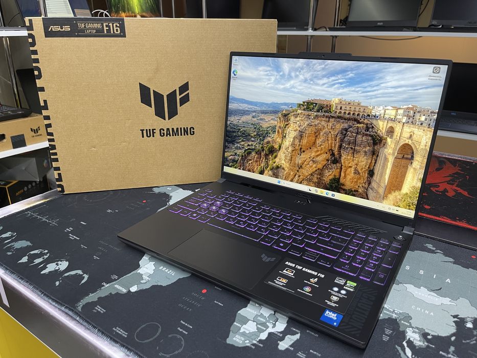 Игровой Asus TUF Gaming F16 Core 5 210H/16GB/SSD512GB/RTX 3060