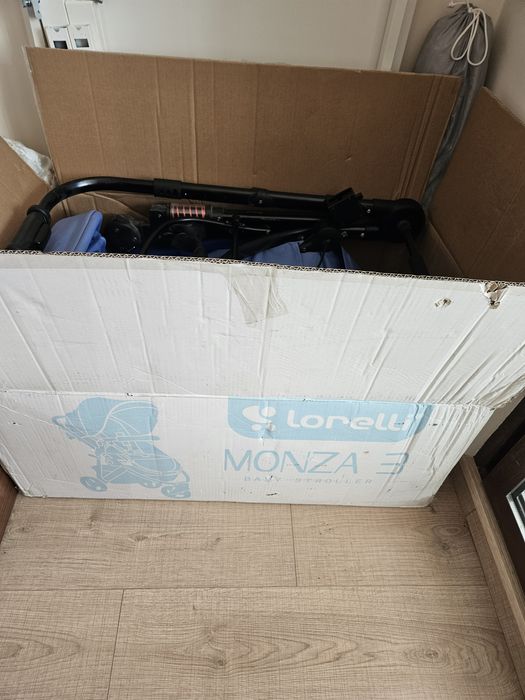 Детска количка + кош за кола