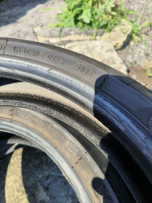 Michelin Road 6 120/180
120/70/17 Dot 4124
Гумите са в доста добро с