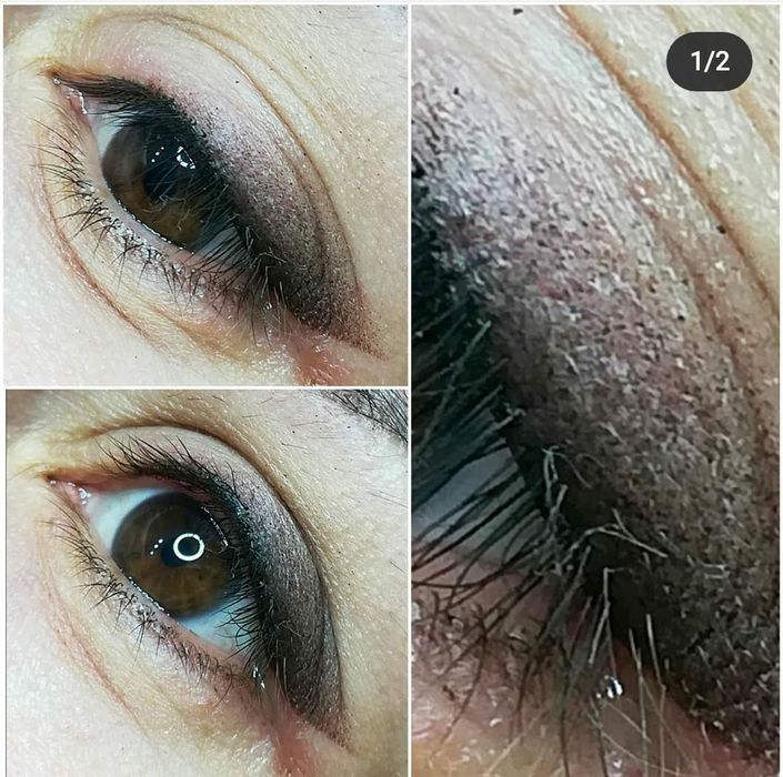 Татуаж бровей век губ