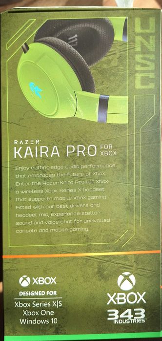 Безжични гейминг слушалки Razer Kaira Pro for Xbox, Halo Намаление!!!