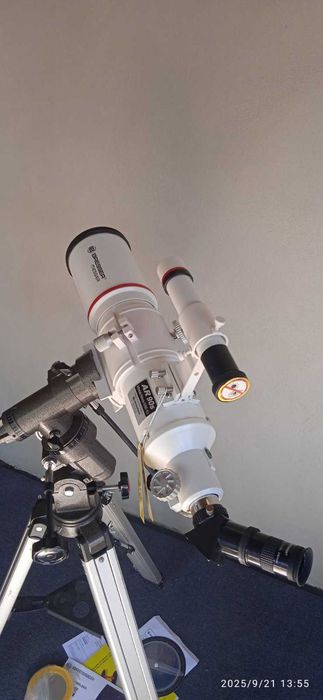 Снимане, наблюдение- телескоп Bresser AR90-само тръба или с монтировка
