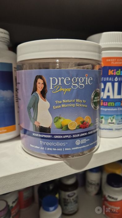 Preggie Drops  32 пастилки от таксикоза