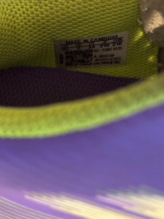 Ghete fotbal Adidas F50 copii marimea 34